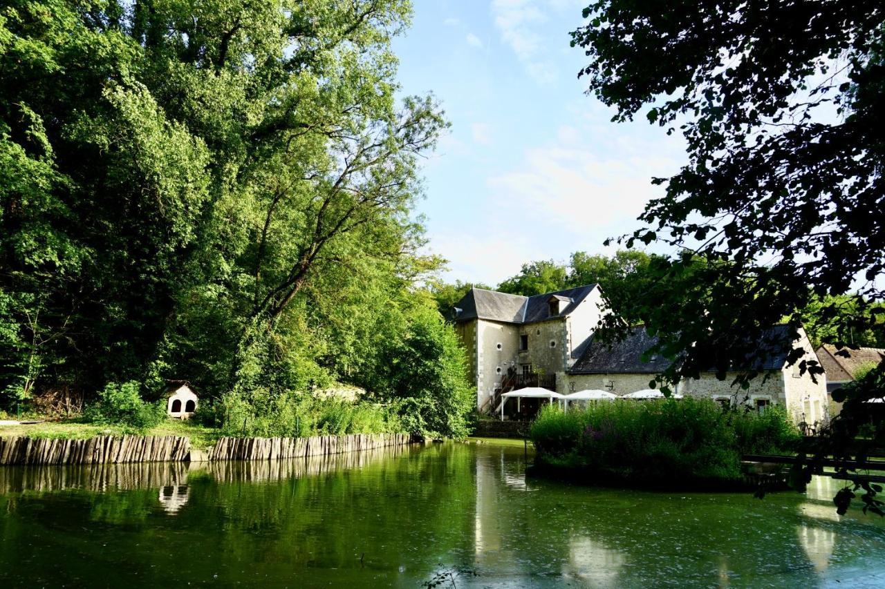 Bed and Breakfast Le Moulin De La Planche Cerelles Exterior foto